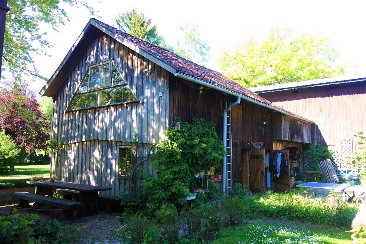 Ferienhaus Eichhof, Garlstorf - Lueneburger Heide Exteriör bild